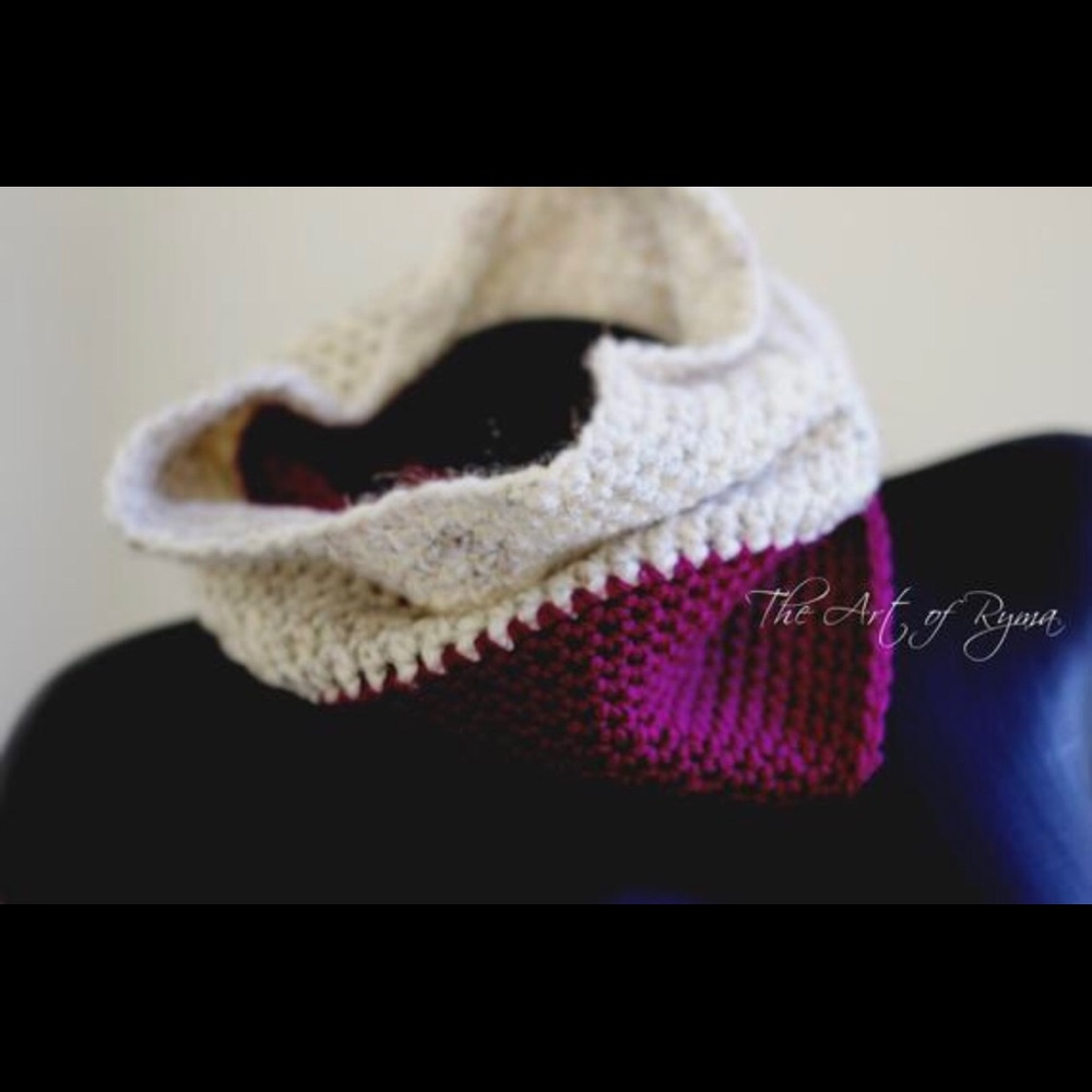 Crochet Cowl Neck - Picture 2 of 3